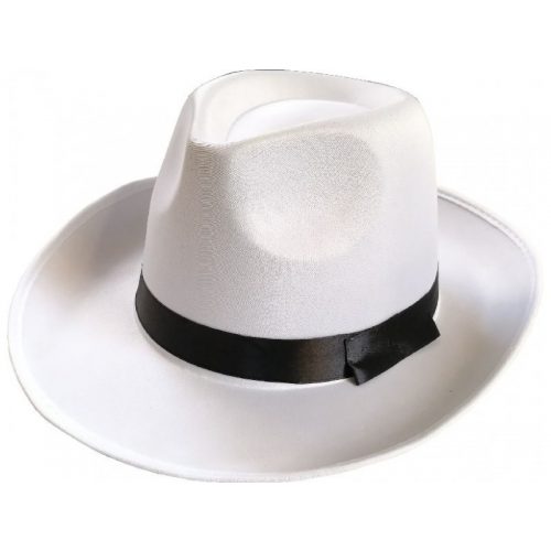 klobouk gangsterský bílý