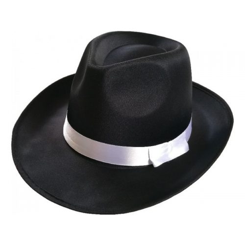 klobouk gangsterský černý