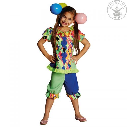 Foto - kostým klaun dívka