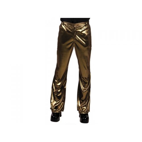 disko kalhoty zlaté lesklé M/L