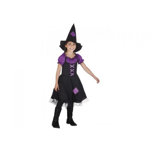 dětský kostým čarodějnice 4-6 let