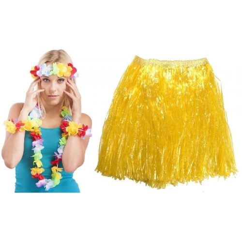 Foto - sukně havajská zlatá