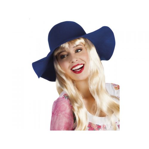klobouk dámský modrý