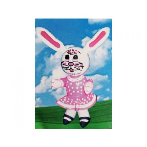 balonek králík růžový