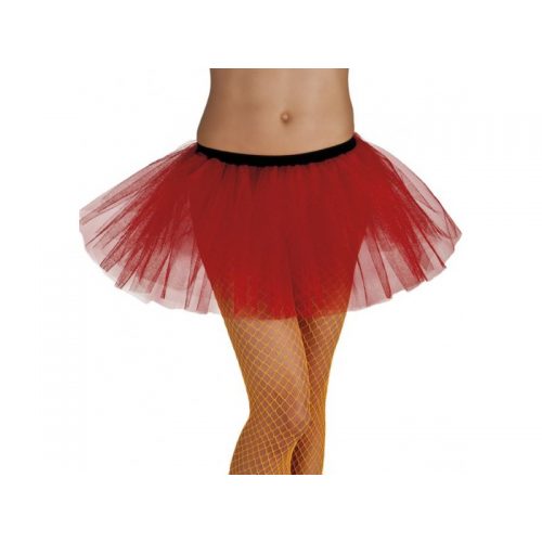 sukně baletkovská červená