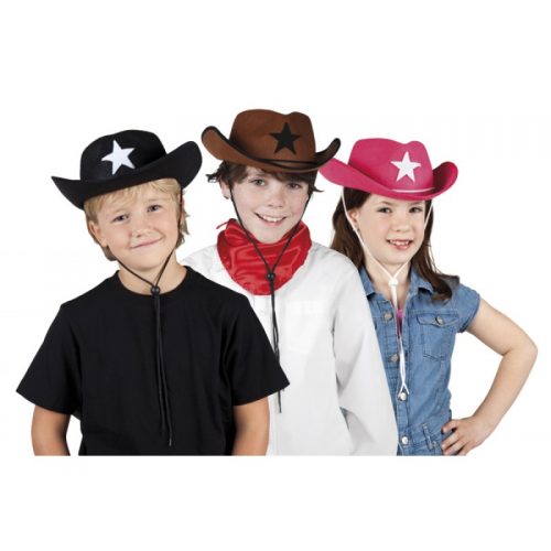 klobouk šerif (3 barvy)
