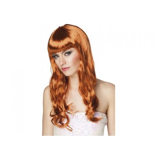 paruka dlouhá zrzavá