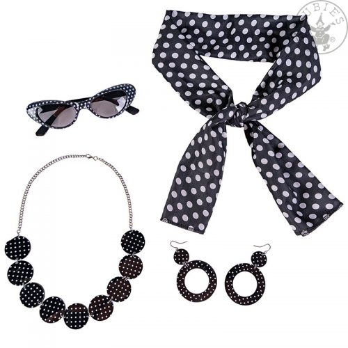 set doplňků z 50. let