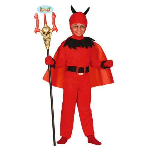 chlapecký kostým červený ďáblík 3 - 4 let