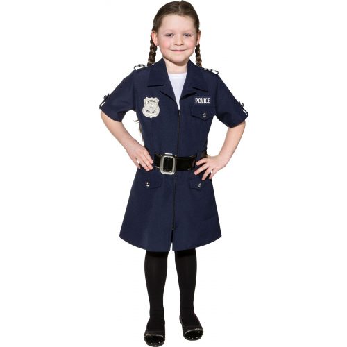 dívčí kostým policistka