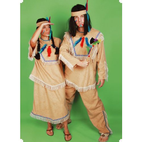 dámský kostým indiánka
