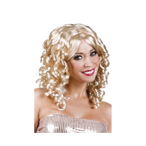 paruka blond lokny