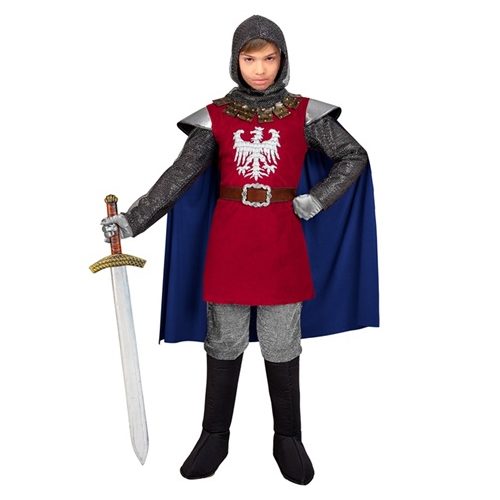 chlapecký kostým rytíř