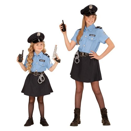 dívčí kostým policistka