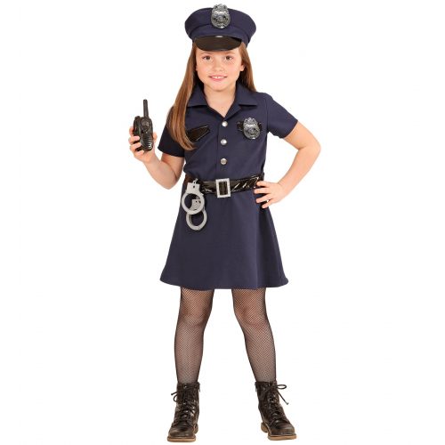 dívčí kostým policistka