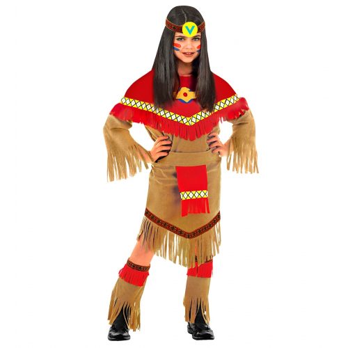 dívčí kostým indiánka