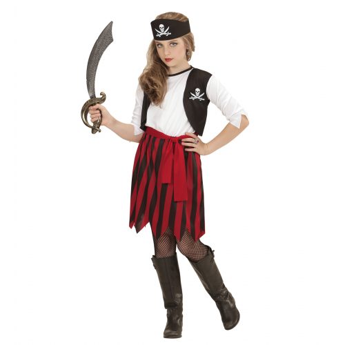 dívčí kostým pirátka