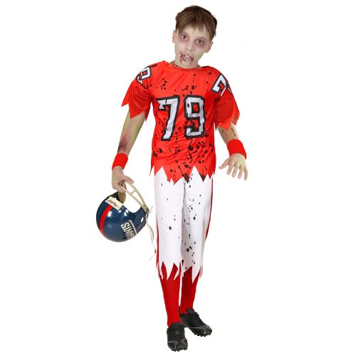 chlapecký kostým zombie fotbalista