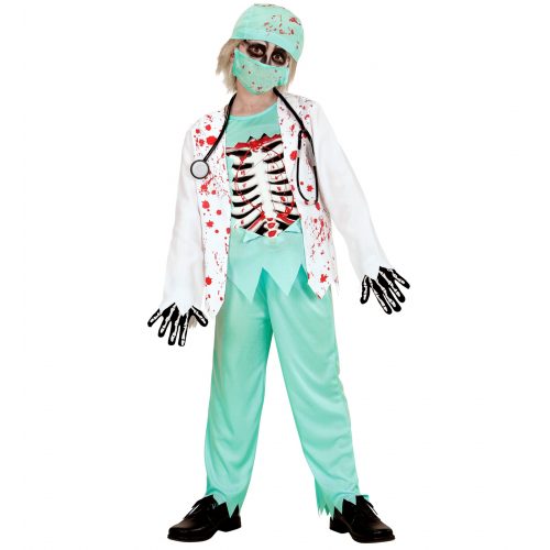 chlapecký kostým zombíe doktor