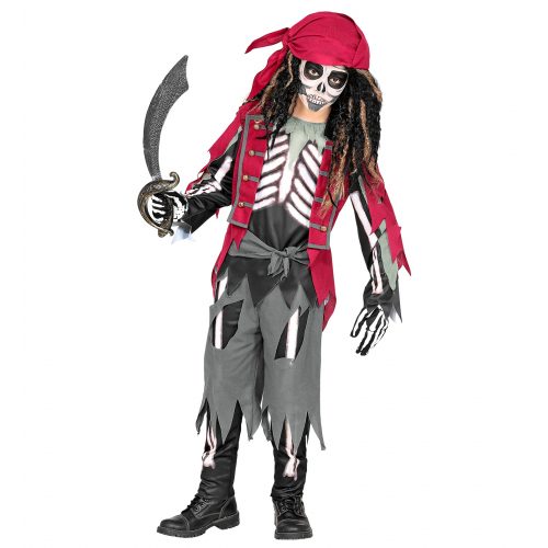 chlapecký kostým pirát kostlivec