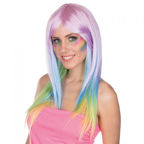 dámská paruka duha