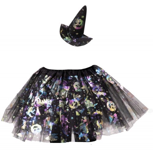 dívčí tutu sukně halloween 3-4roky