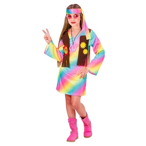 dívčí kostým hippie