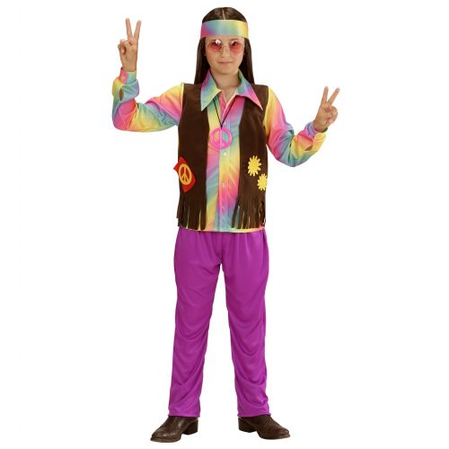 chlapecký kostým hippie