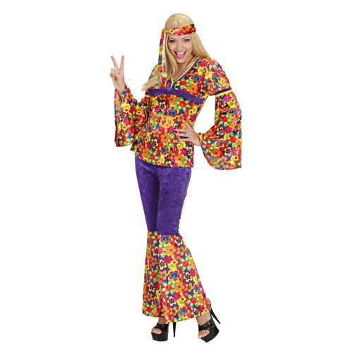 dámský kostým hippie