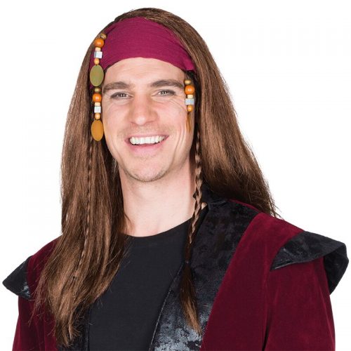 pánská pirátská paruka Jack