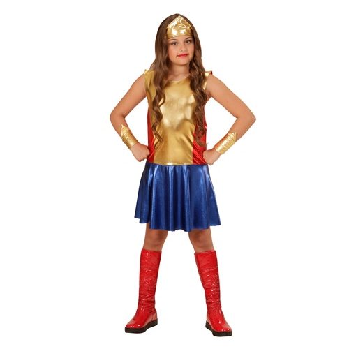 dívčí kostým wonder girl