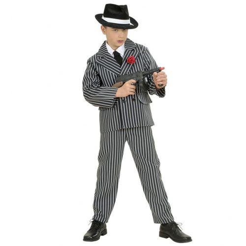 chlapecký kostým gangster