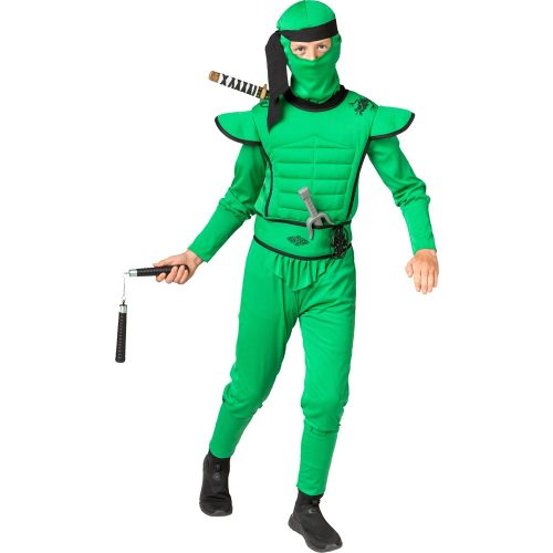 chlapecký kostým zelený ninja