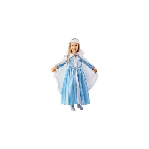 dívčí kostým sněhová princezna 122/128