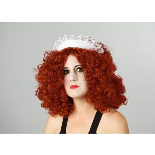 dámská paruka zrzavá služka