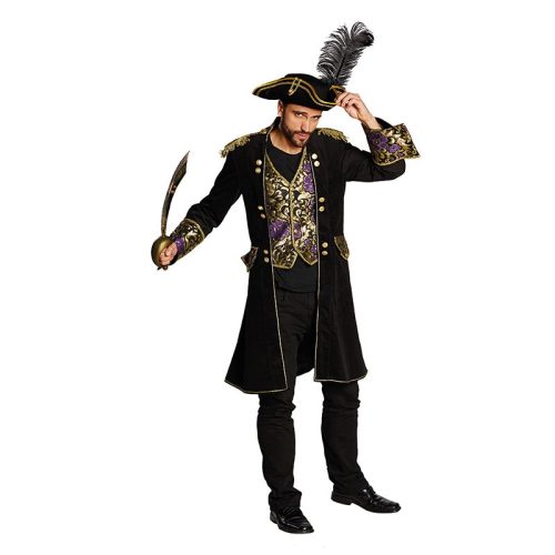 pánský pirátský kabát deluxe