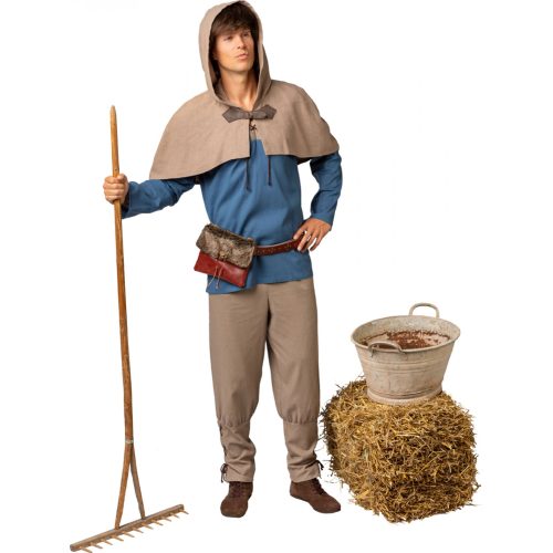 pánský kostým středověký služebník