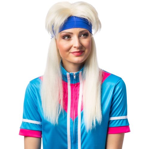 dámská paruka 80.léta na aerobic