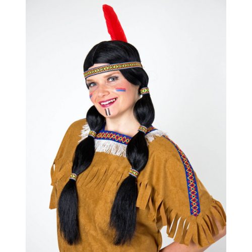 dámská indiánská paruka