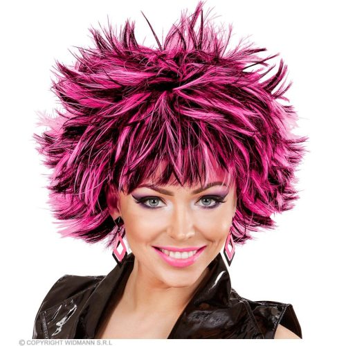 dámská paruka růžový melír