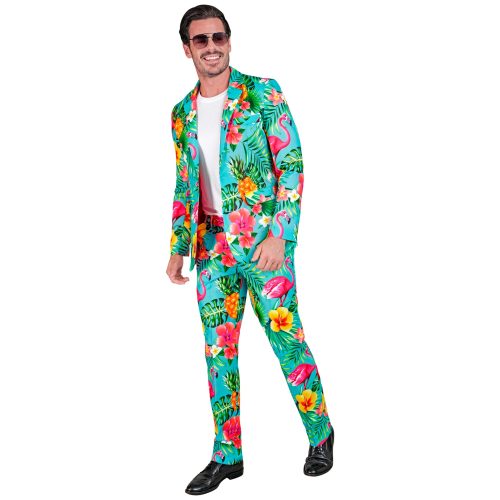 pánský flamingo párty oblek