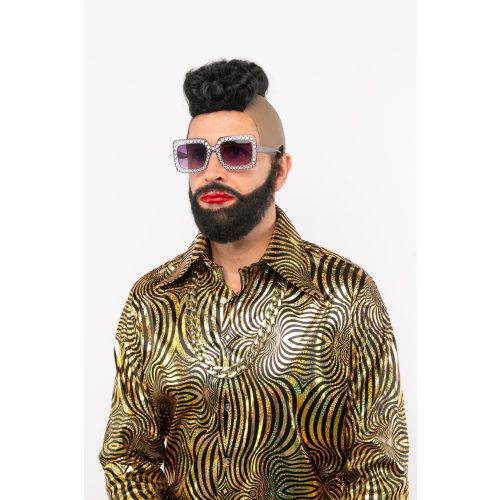 pánská paruka s plnovousem star