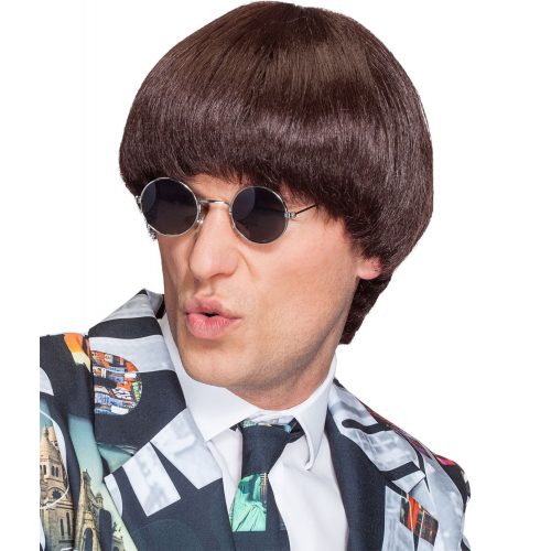 pánská paruka hnědá