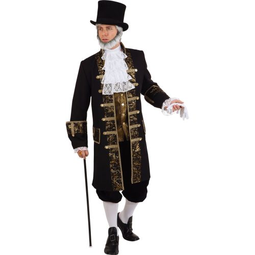 pánský černozlatý žaket Lord