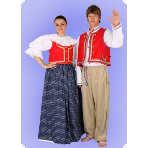 dámský kostým lidový kroj