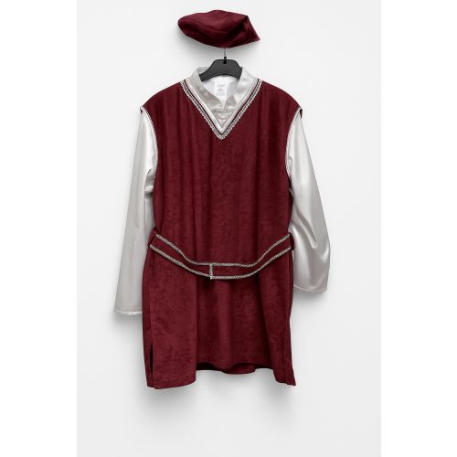 Kostým renesanční šlechtic – vínový