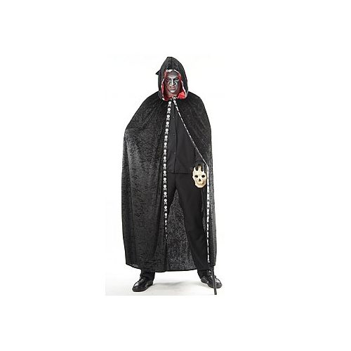 pánský kostým kápě s lebkami