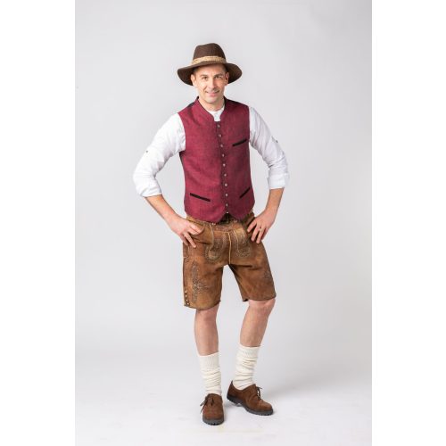 pánské kožené krátké kalhoty octoberfest