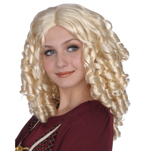 dámská paruka blond lokny