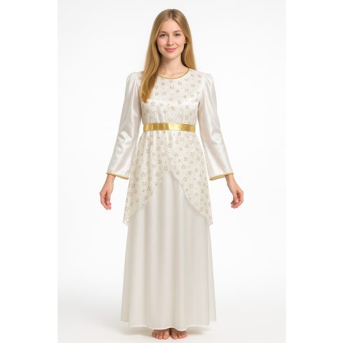 dámský kostým šaty anděl zlaté hvězdy